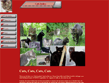 Tablet Screenshot of cats.kenanderson.net
